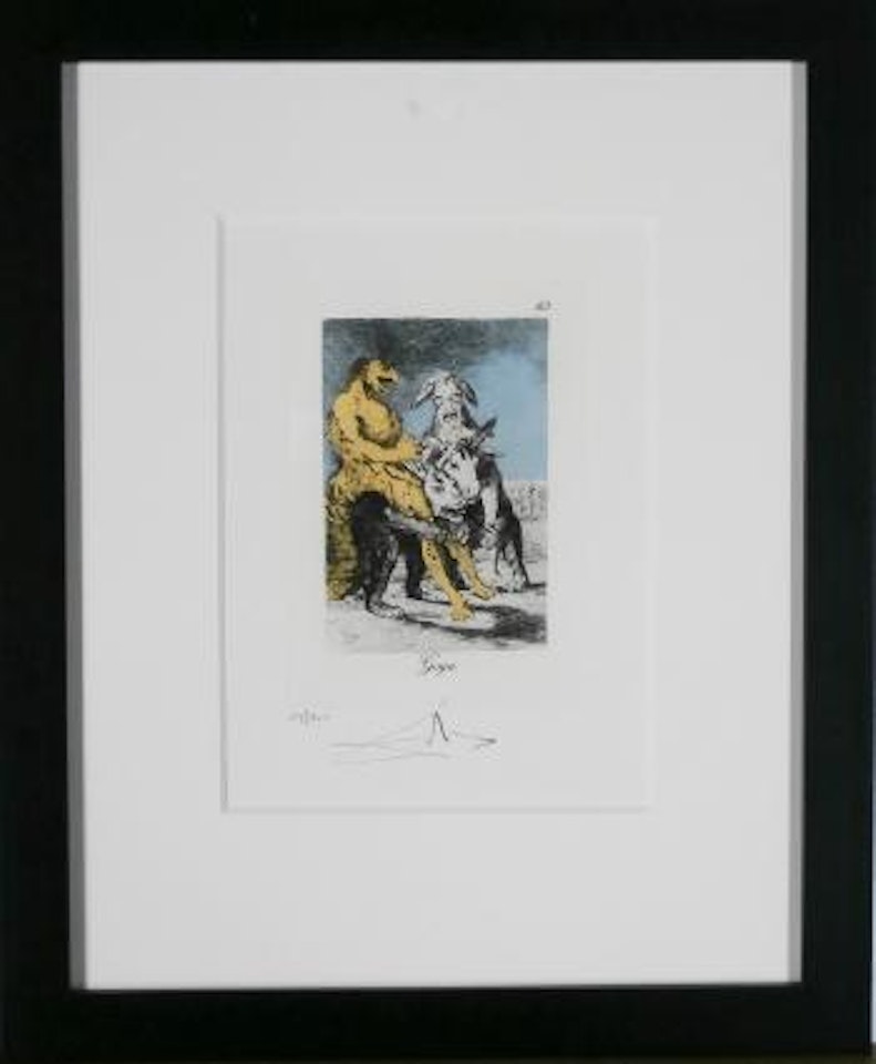 Goya by Salvador Dali