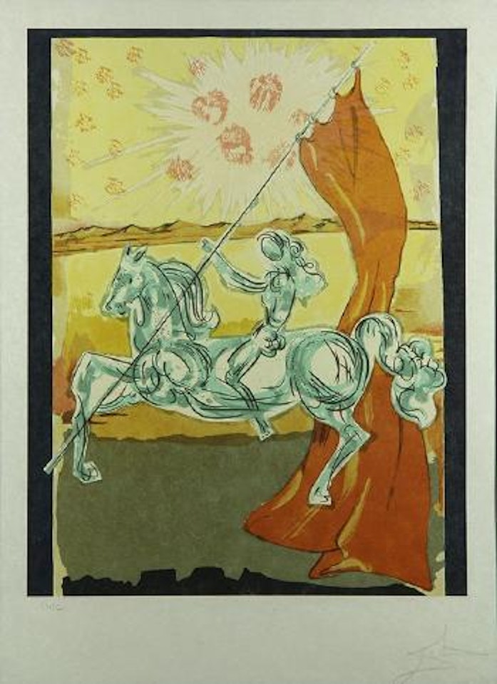 Wilfred of Ivanhoe by Salvador Dali