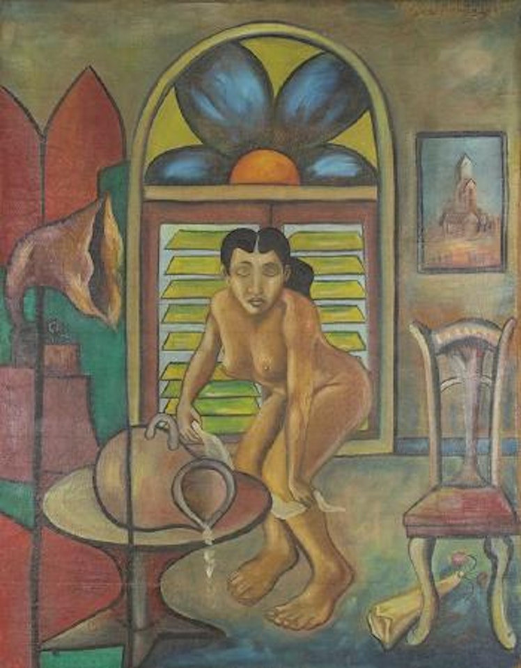 Desnudo interior by Cundo Bermudez