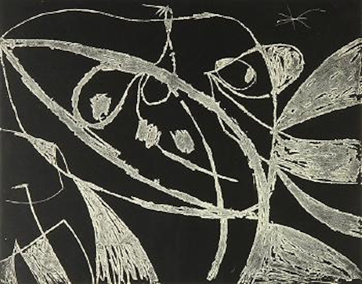 Untitled from the Mallorca series by Joan Miró