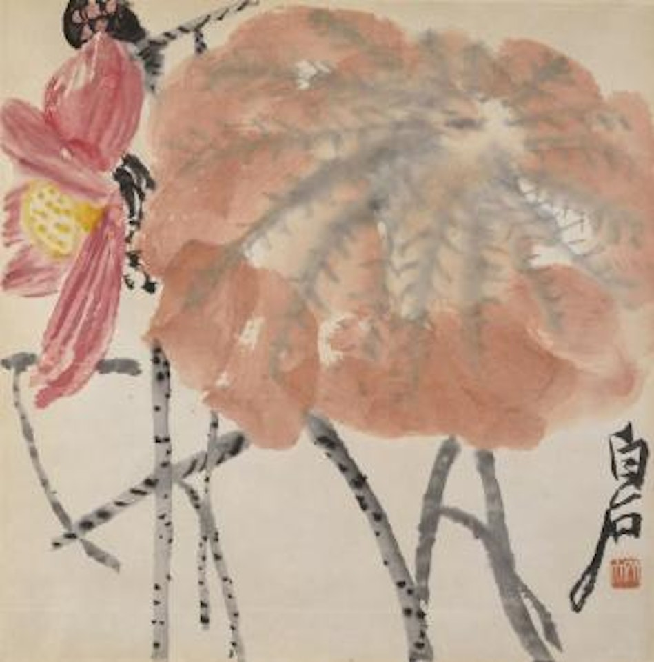 Lotus by Qi Baishi