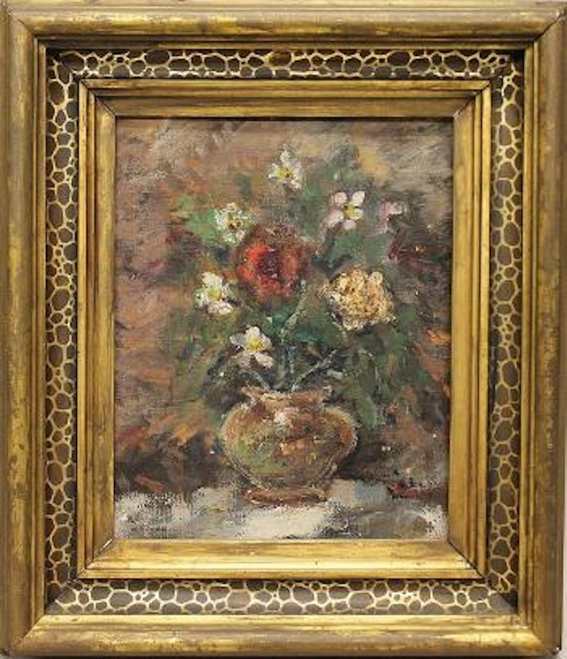 Floral still life by Walter Emerson Baum