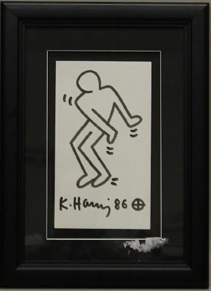 Dancing man by Keith Haring
