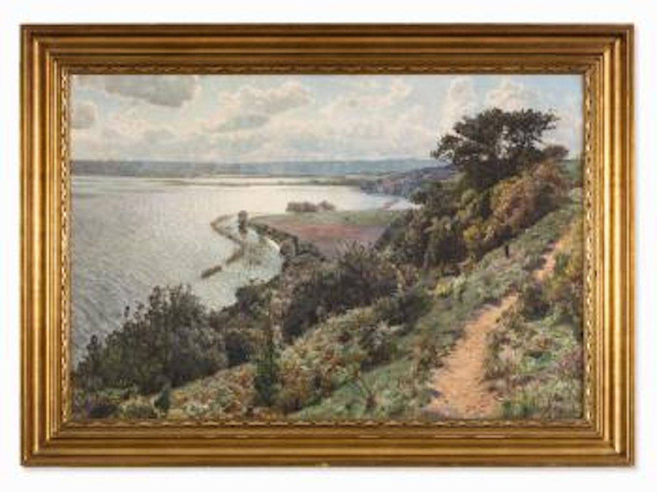 Lake Near Tulstrup by Peder Mork Monsted