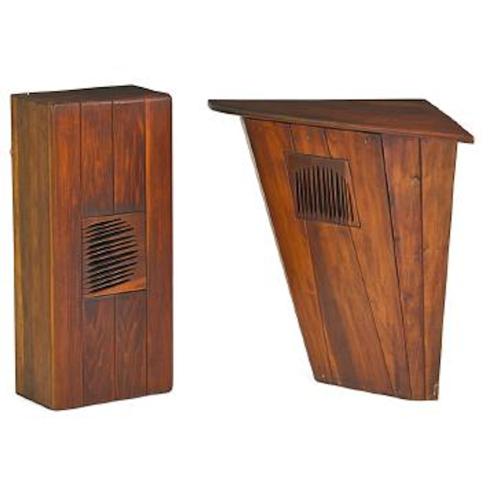 Set Of Speaker Cabinets, Paoli, Pa by Wharton Esherick