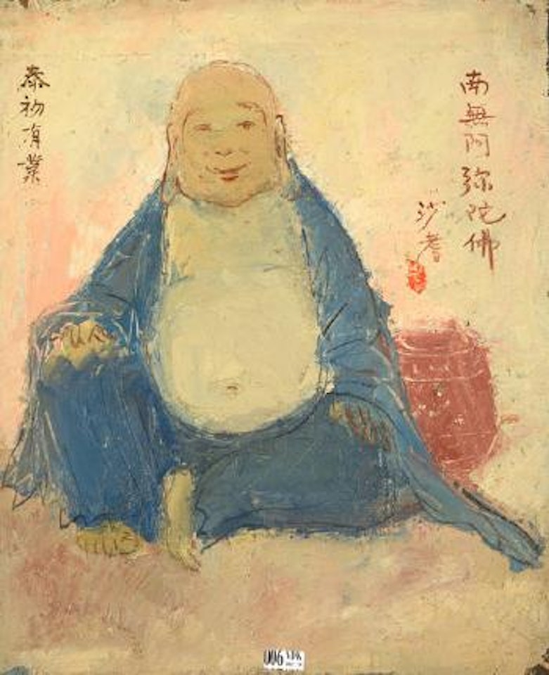 Bouddha assis by Sha Qi