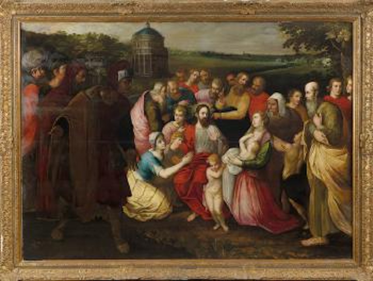 Laissez venir à moi les petits enfants by Hendrick de Clerck