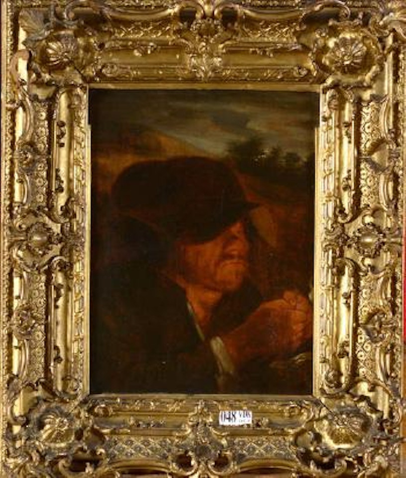 Tête de paysan au chapeau by Adriaen van Ostade