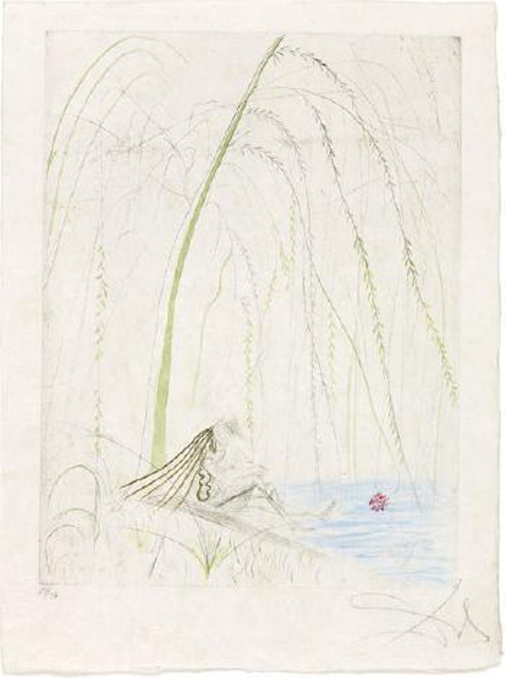 La saule pleureur (The weeping widow) by Salvador Dali