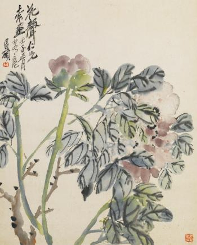 Flowers by Wu Changshuo