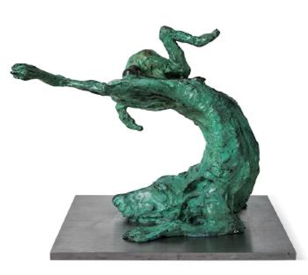 Headstanding Heigen by Zhou Chunya