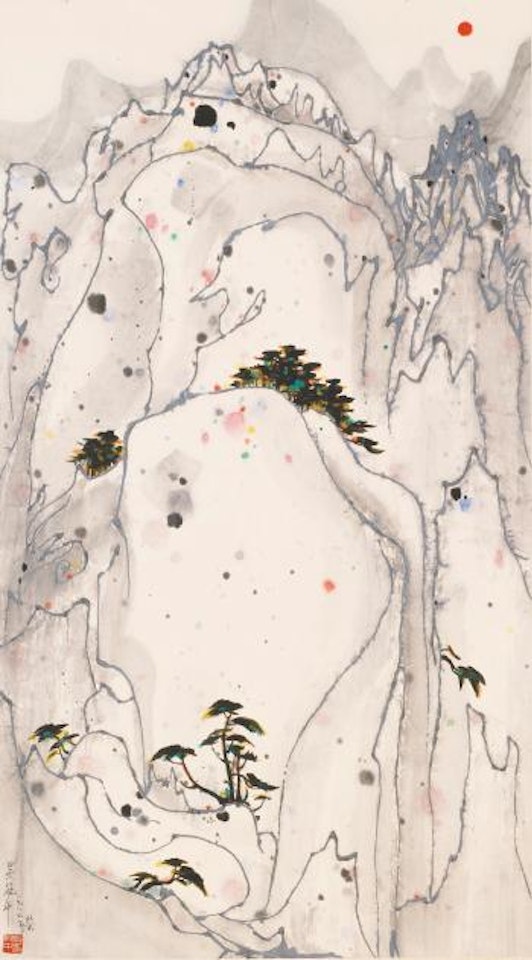 Abstract Landscape by Wu Guanzhong
