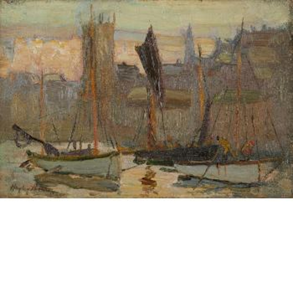 Fishing Boats, St. Ives by Hayley Lever