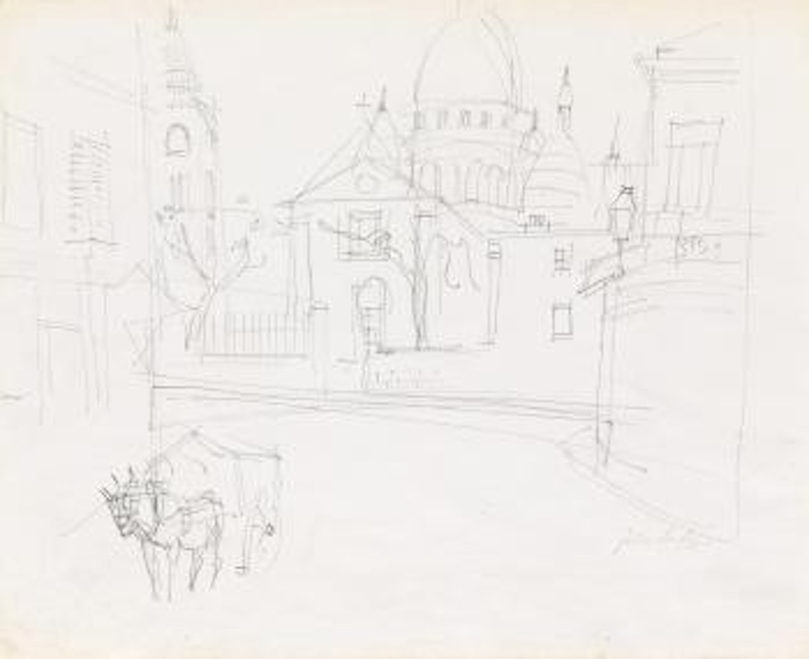 Saint Pierre De Montmatre by Jean Dufy