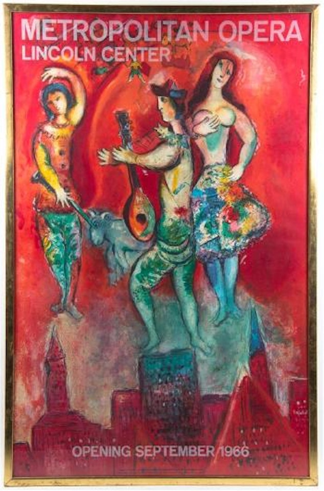 Metropolitan Opera, Lincoln Center by Marc Chagall