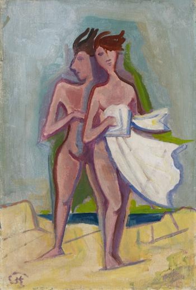 Badende by Karl Hofer