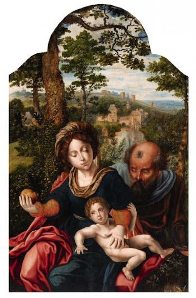 Rest on the Filght into Egypt by Attributed to Pieter Coecke van Aelst I
