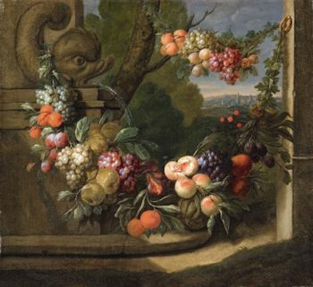 Landscape with a Decorated Well by Jan Pauwel Gillemans