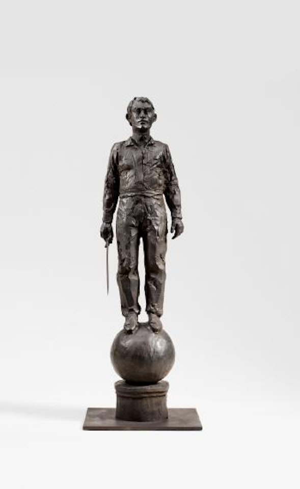 Neuer Eiserner Mann by Stephan Balkenhol