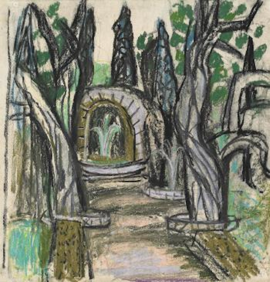 Villa d'Este II by Otto Dix