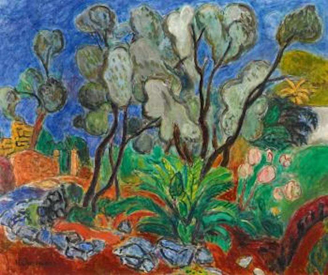 Olive Trees on Ischia by Hans Purrmann