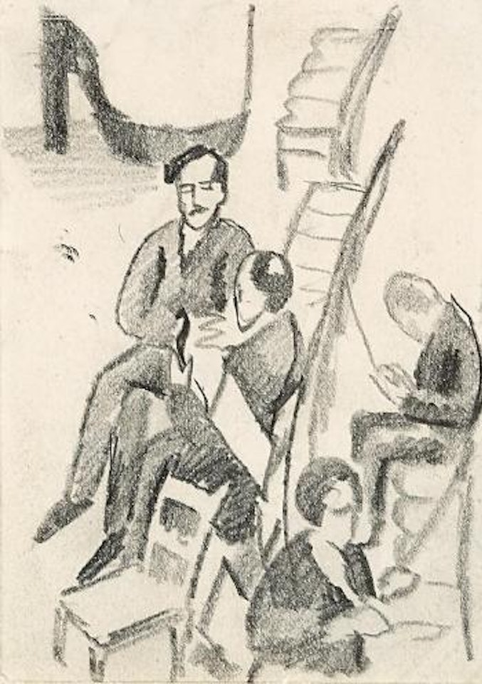 Pause by August Macke