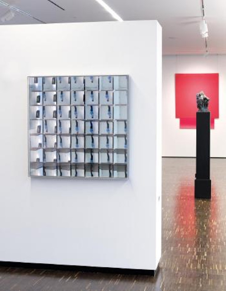 Mirror object by Adolf Luther