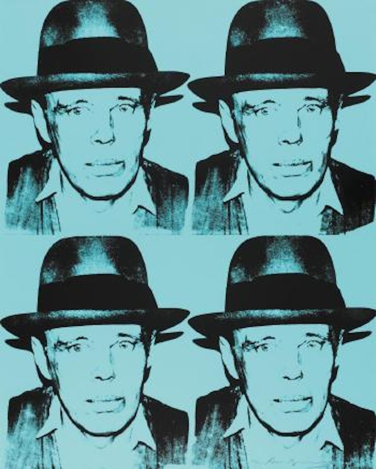 Joseph Beuys (State I) by Andy Warhol