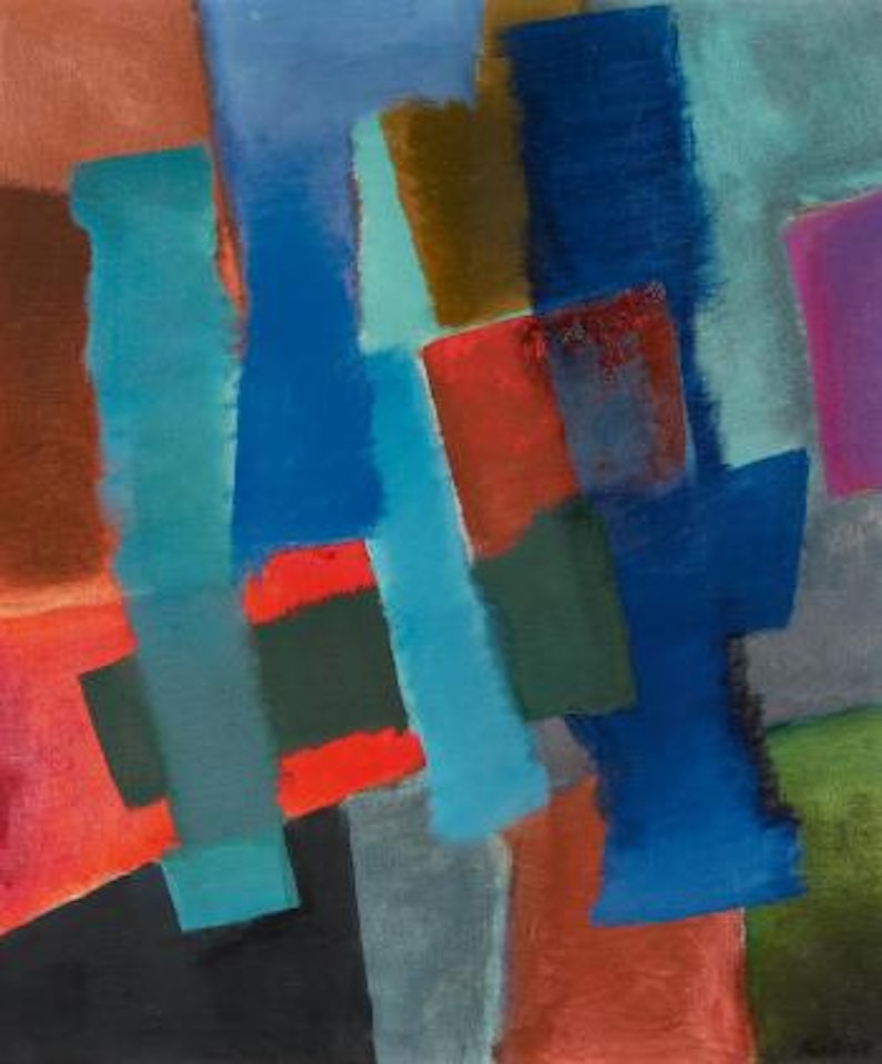 Left-Red by Fritz Winter
