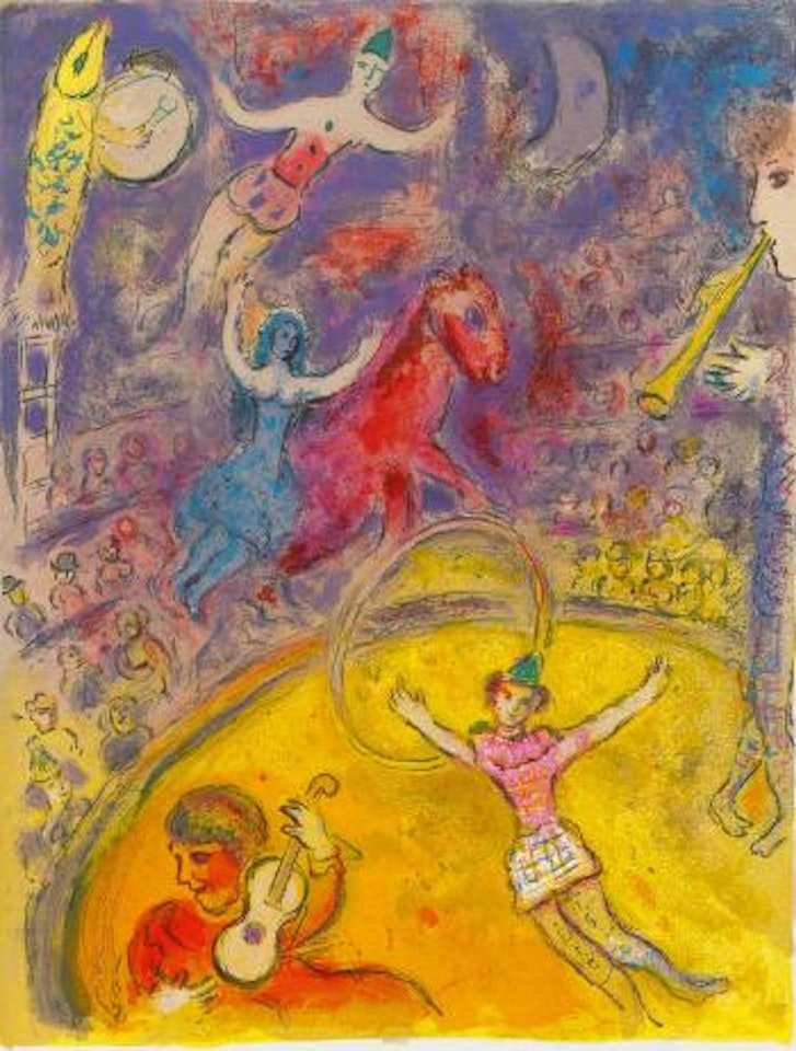 Aus: Le Cirque by Marc Chagall