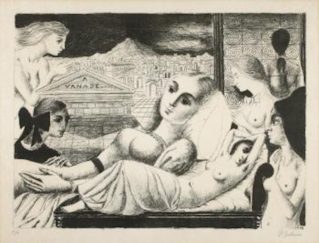 Vanadé by Paul Delvaux
