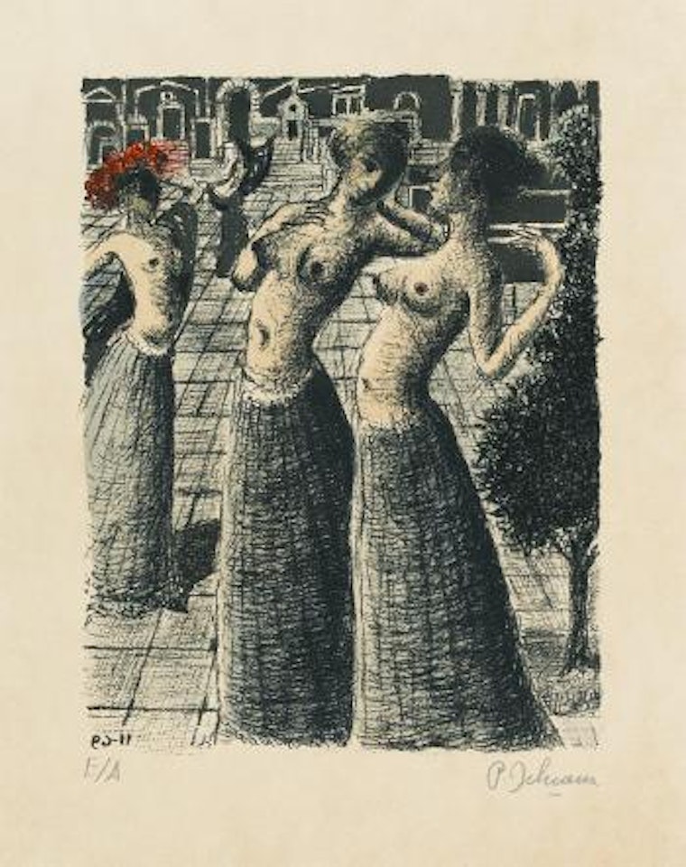 La danse by Paul Delvaux