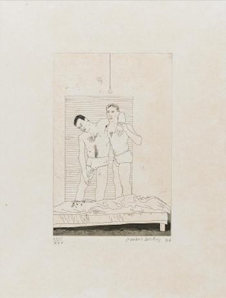 One night by David Hockney