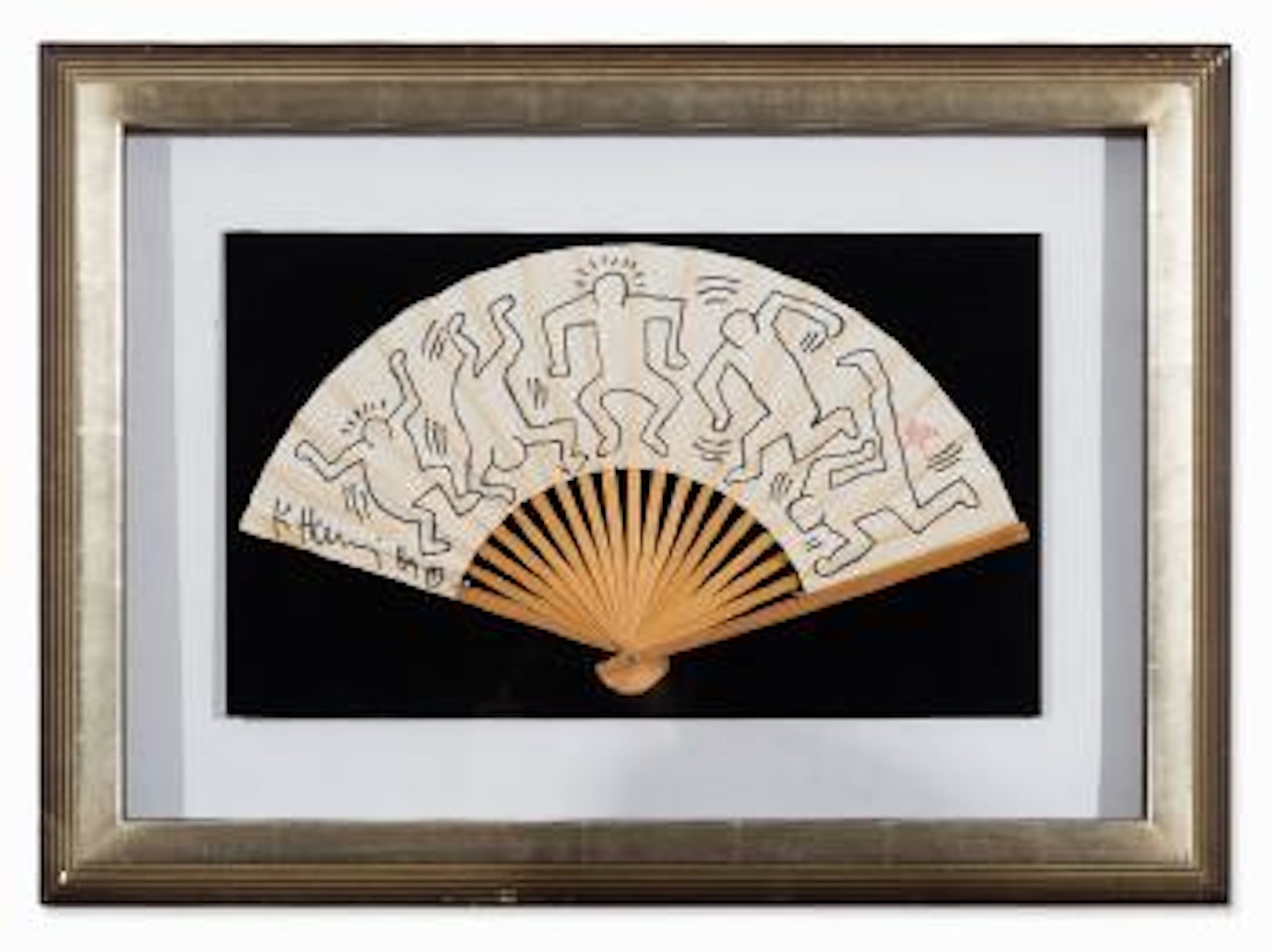 Fan For Grace Jones by Keith Haring