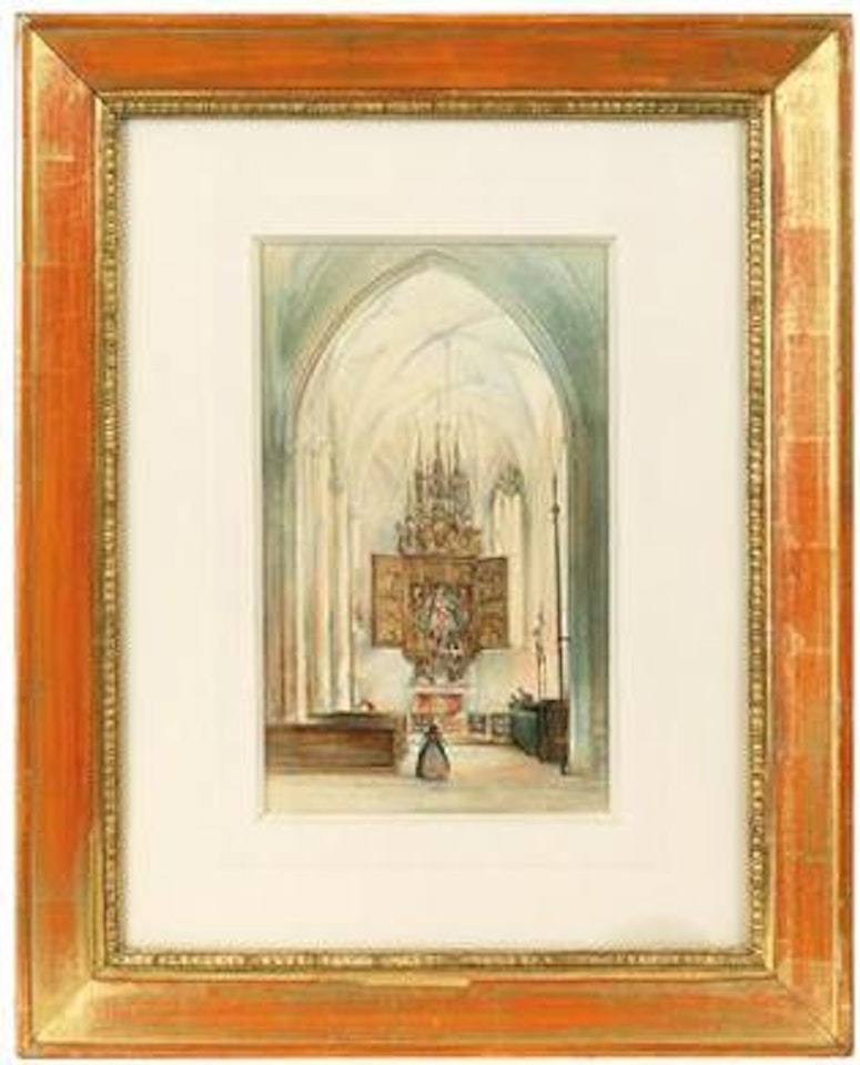 Hallstätter Marienaltar by Rudolf von Alt