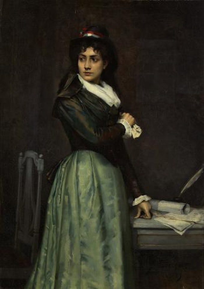 Une Citoyenne by Albert Edelfelt