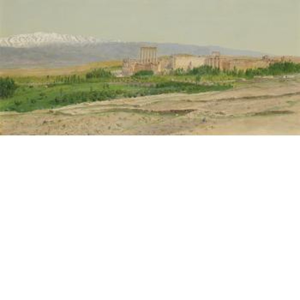 View of Baalbek by Frederic Edwin Church