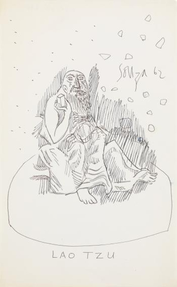 Untitled (Lao Tzu) by Francis Newton Souza