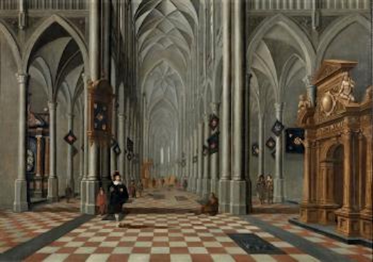 Intérieur d'Église by Dutch School
