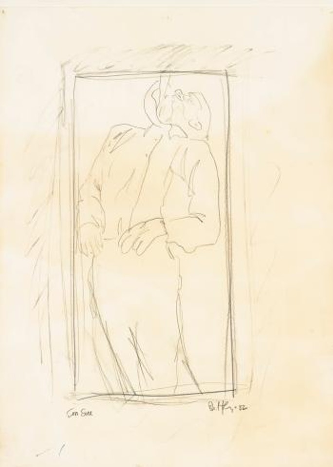 Study For Eric by Robert Longo
