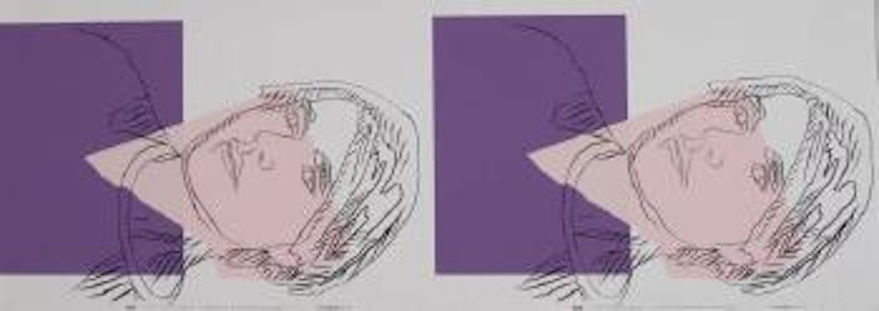 Andy Warhol self-Portrait by Andy Warhol