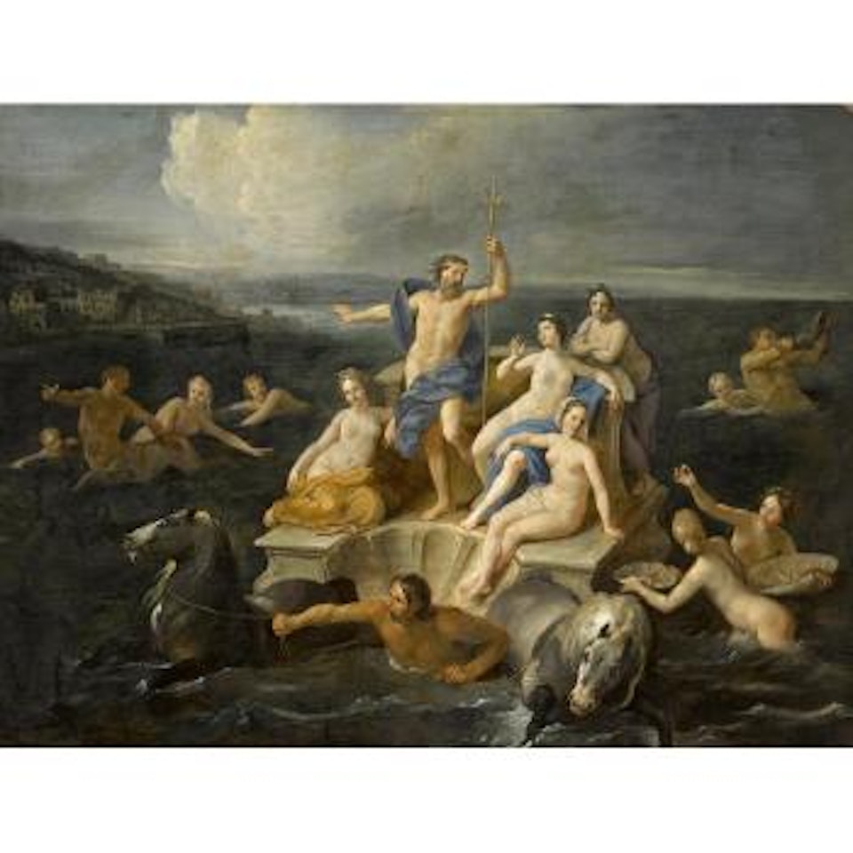The triumph of Neptune by French School