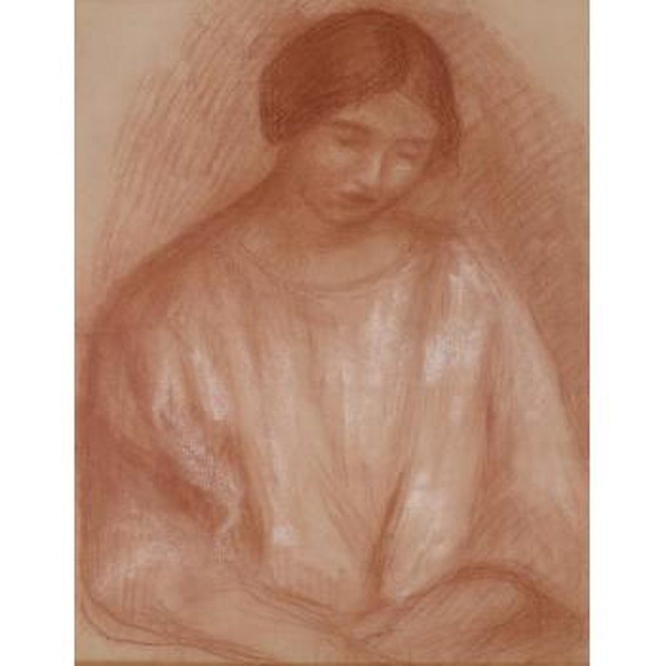 Femme assise by Pierre-Auguste Renoir