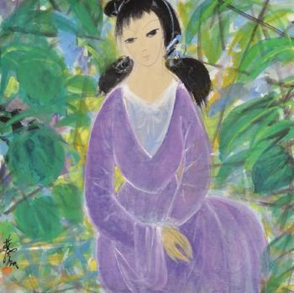 Lady by Lin Fengmian