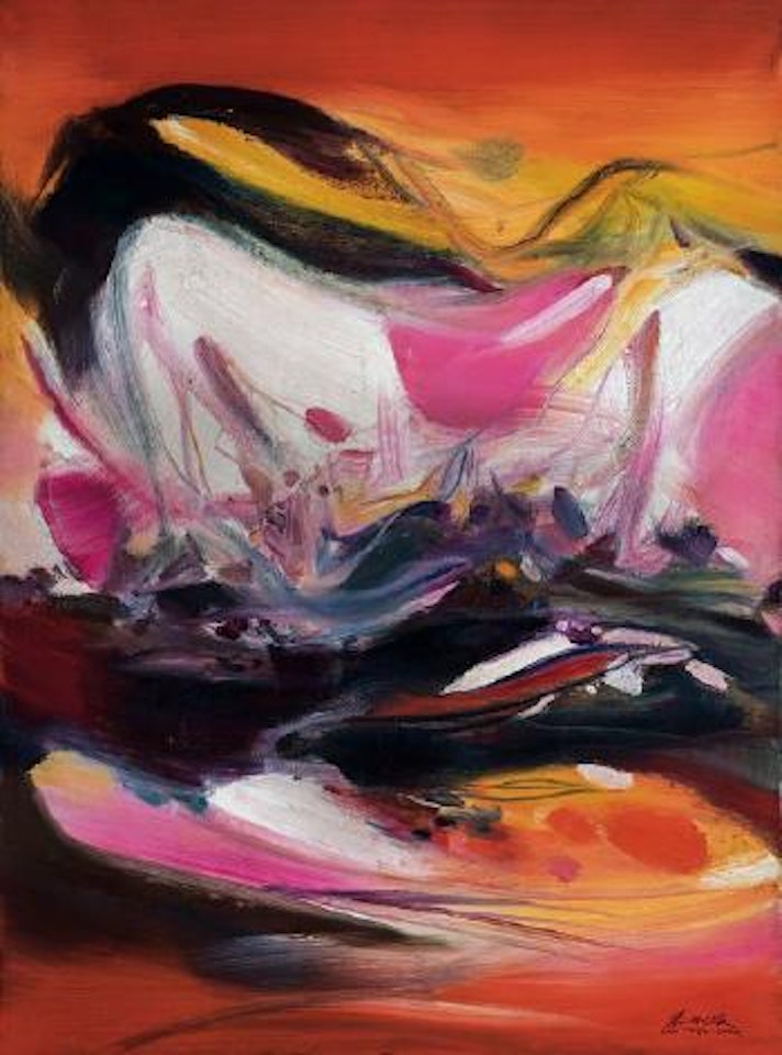 Composition No. 538 by Chu Teh-Chun