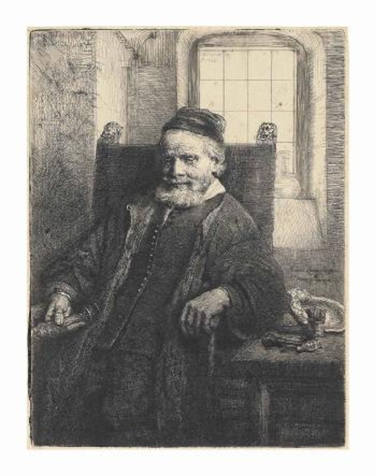 Jan Lutma, Goldsmith by Attributed to Rembrandt Harmensz van Rijn