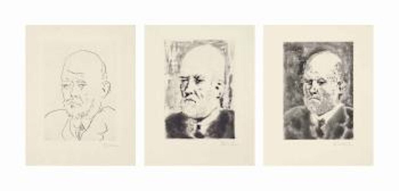 Portrait De Vollard I, II, III, From: La Suite Vollard by Pablo Picasso