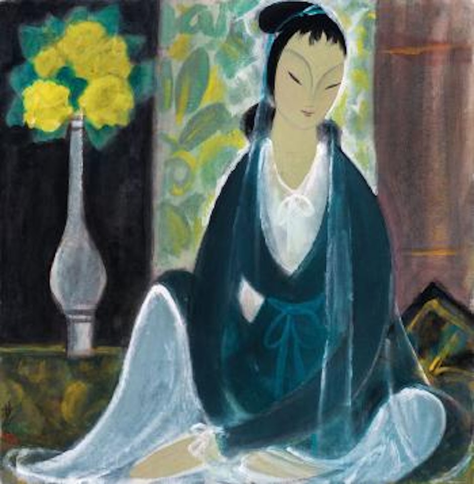Lady by Lin Fengmian