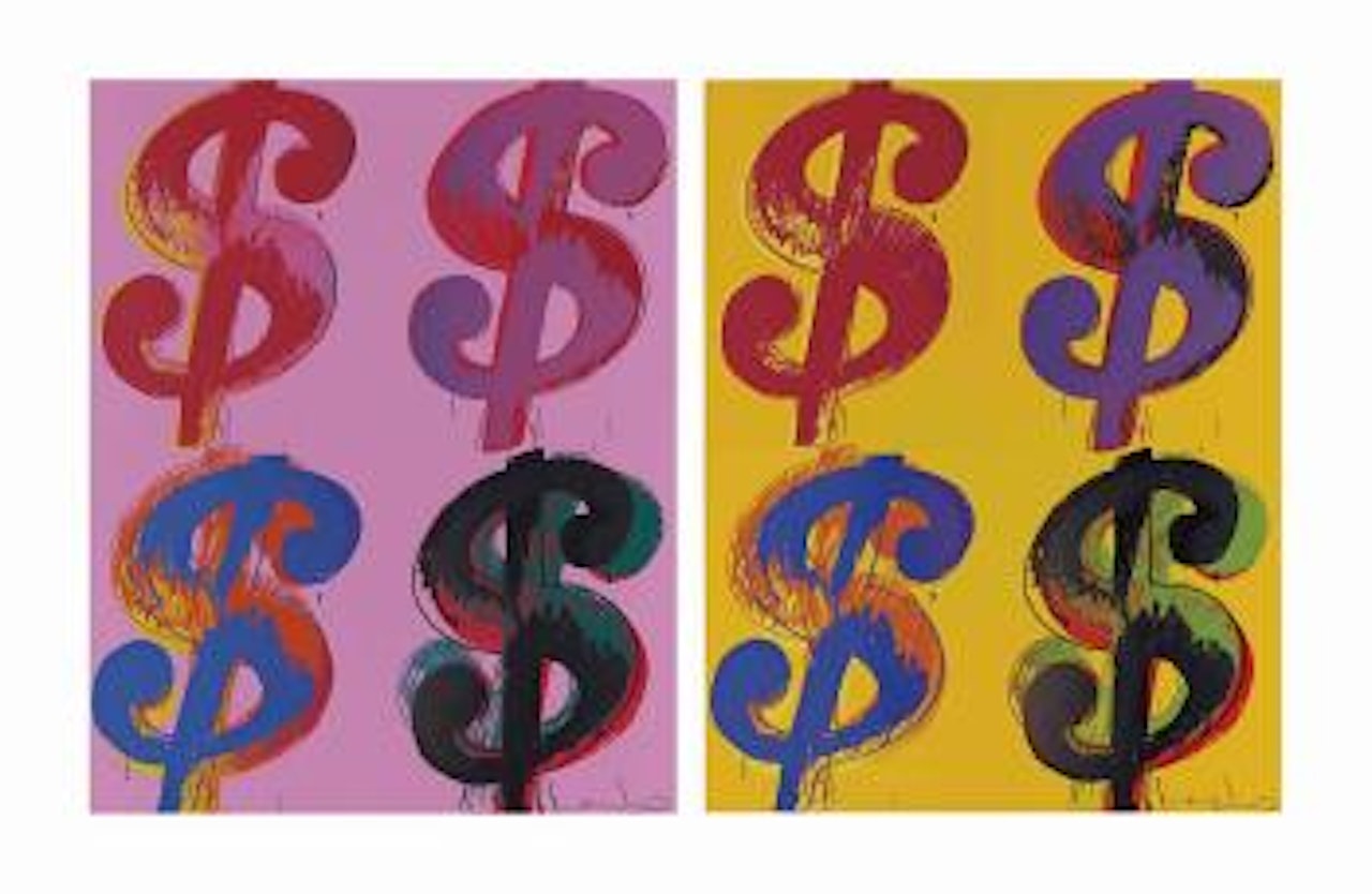 $ (4) by Andy Warhol