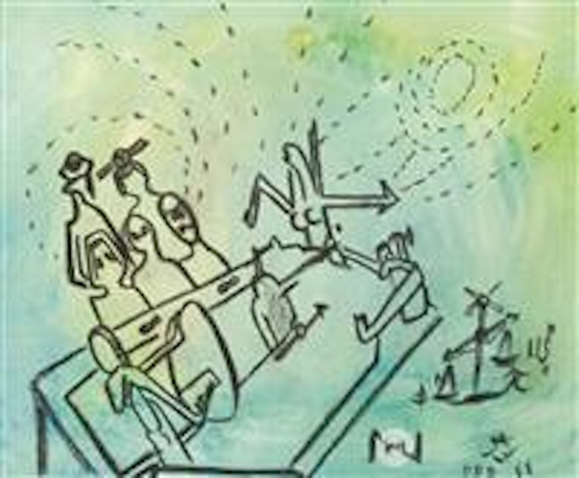 Ohne Titel by Roberto Matta